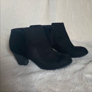 Black booties